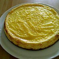 recette Mon cheesecake au citron et lemon curd,premier essai...