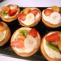 recette Tartelettes aux fruits