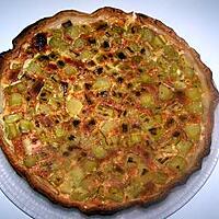 recette tarte rhubarbe à la cannelle