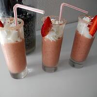 recette Milk shake fraise banane kiwi