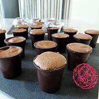 recette Verrine en chocolat et mousse chocolat