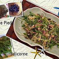 recette Salade de pouc-pied et salicorne