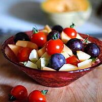 recette La salade arc-en-ciel