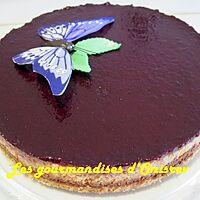 recette Cheese-cake chocolat, orange