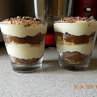 recette Verrines tiramisu Crunch Nutella