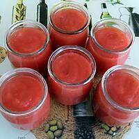 recette compote pommes fraises ( thermomix)
