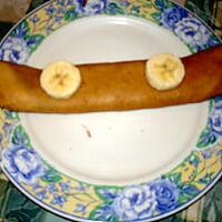 recette crêpes à la banane et au nutella