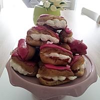 recette Piéce Montée Eclairs aux fraises et chantilly