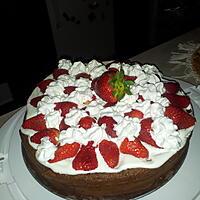 recette fraisier au chocolat