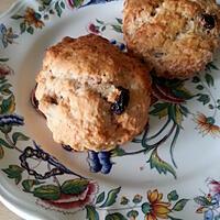 recette Scones cannelle raisins au lait ribot