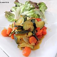 recette Poêlée de légumes