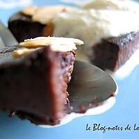 recette Sformato au chocolat, moins de 0% de complexes, et chantilly grand-marnier tonka facultative