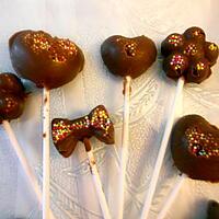 recette Sucettes bonbons au chocolat