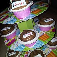 recette Cupfondant au chocolat et kinder