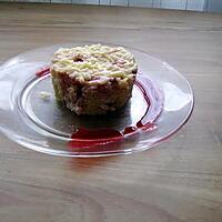 recette gateau de riz aux fraises