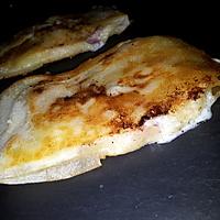 recette Crêpes de brick au jambon-fromage