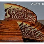 recette Zebra cake
