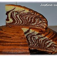 recette Zebra cake