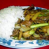 recette Chop Suey de Boeuf