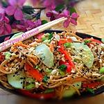 recette Salade Thaï aux Nouilles Soba