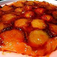 recette Tatin de prunes rouges au cidre