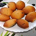 recette MADELEINES FOURREES AU NUTELLA