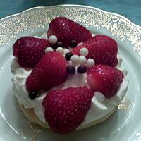 recette GENOISE EN FRAISIER