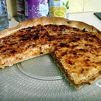 recette QUICHE THON - SARDINES - MOUTARDE