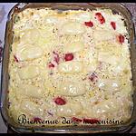 recette Gratin courgette spaghetti & tomate cerise