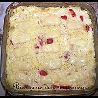 recette Gratin courgette spaghetti & tomate cerise