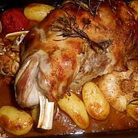 recette Epaule d agneau rotie au romarin