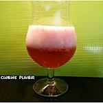 recette Cocktail de Fraises à la bière
