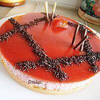 recette Entremet Fraise