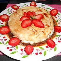 recette FRAISES EN NEIGE CREME ANGLAISE