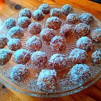 recette Boules de coco