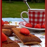 recette Financiers aux fraises Tagada ®