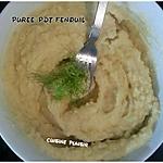 recette Purée de Pdt et de fenouil