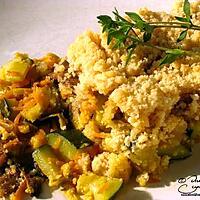 recette Crumble méli-mélo de légumes