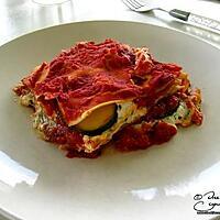 recette Lasagnes à la brousse et à la courgette