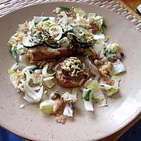 recette tartines  gratinées  a la courgette            du blog     cuisiner  et papoter        et  mini tartine courgettes saumon