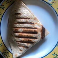 recette Quesadillas poulet et fromage