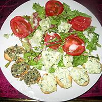 recette assiette   bruschette  courgettes curry fromage,....    et  pesto ail triquétre ;;;;;;;;  blog de papilles  estomaquées