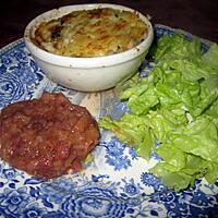 recette parmentier  de boudin  antillais