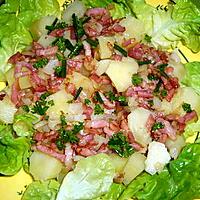 recette Salade de pommes de terre à l'échalote