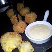 recette Croquettes de pommes de terre au cheddar