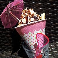 recette Cornet banana split