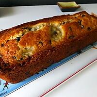 recette Cake bananes, coco, choco