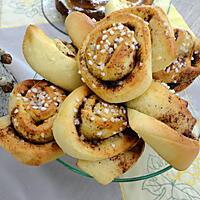 recette KANELBULLAR  petits pains suedois "" DE JOSETTE BAYSSE ""