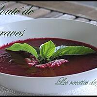 recette velouté de betteraves