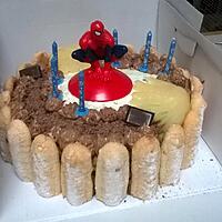 recette gateau spiderman chocolat poire